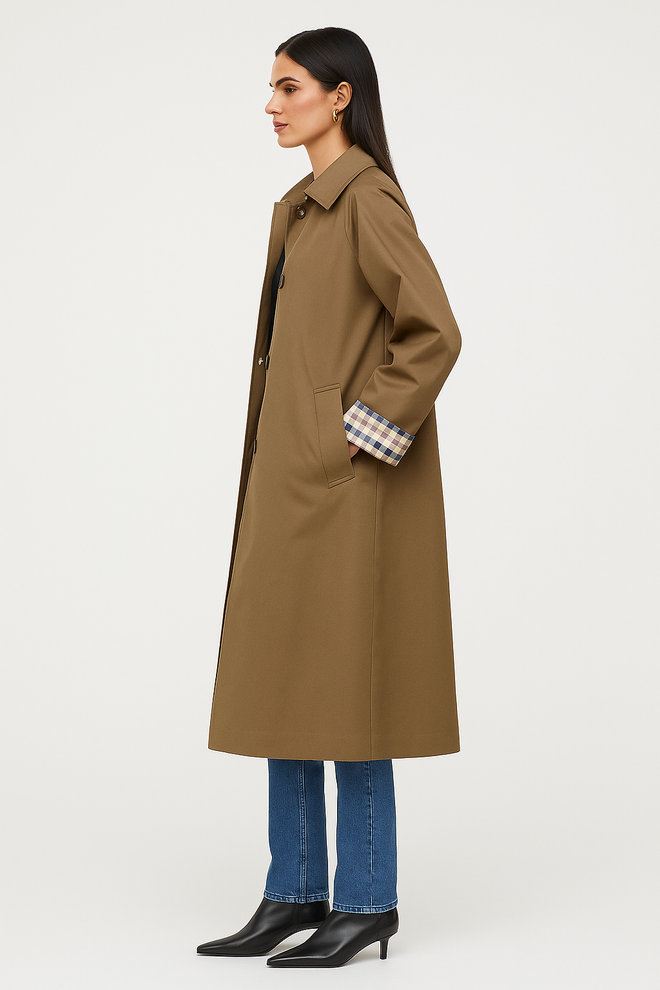 Margo Raglan Sleeve Trench Coat