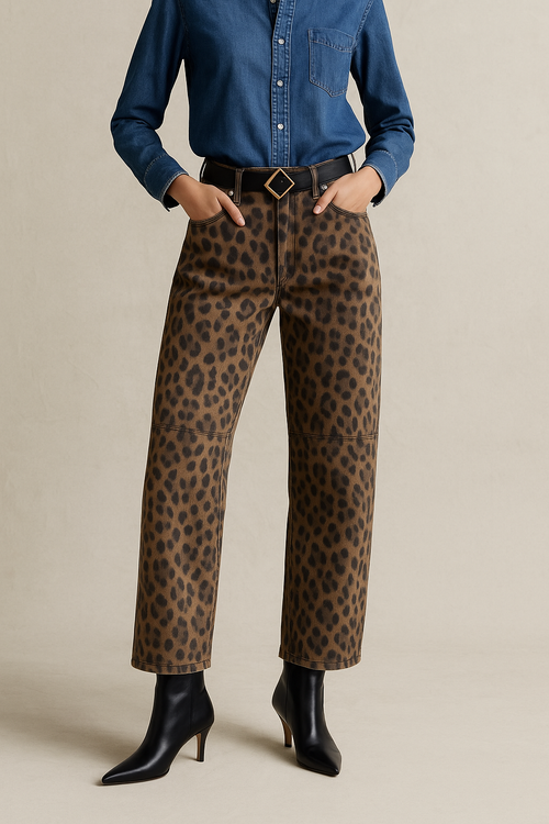 Wide Leg Jeans with Pockets