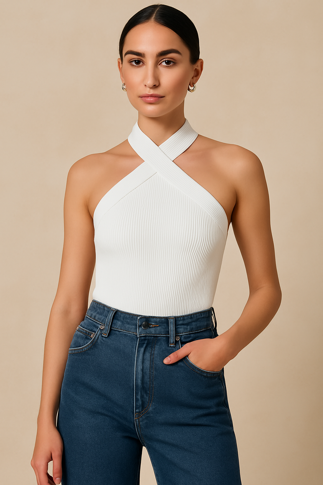 Clara Shoulder Knit top