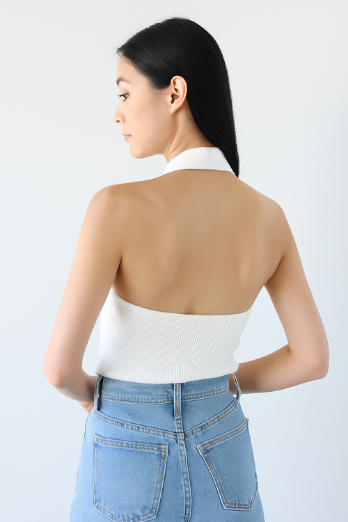 Clara Shoulder Knit top