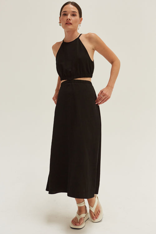 two piece midi dress Rooftop Celery