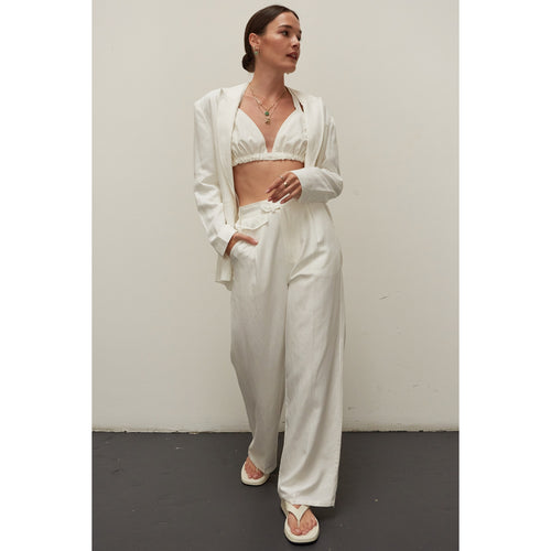 Lara High Waisted Wide Leg Pants